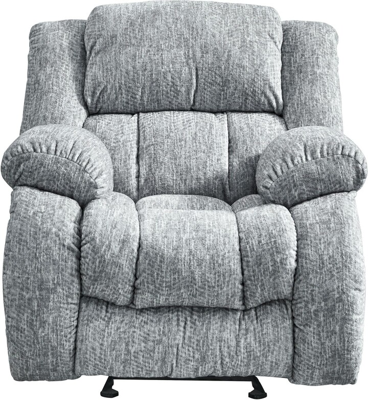 Global Furniture USA U250 Grey Glider Recliner