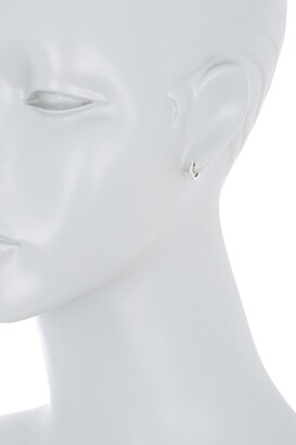 Ron Hami 14K White Gold Diamond Huggie Earrings - 0.04 ctw