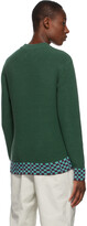 Thumbnail for your product : Stussy Green Checker Trim Sweater