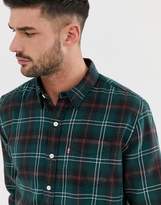 Thumbnail for your product : Levi's sunset 1 pocket check flannel shirt in cummings caviar green