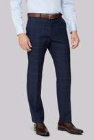 Thumbnail for your product : Moss Esq. Regular Fit Navy Windowpane Jacket