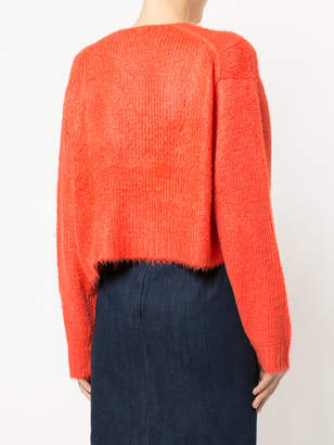 H Beauty&Youth cropped open-front cardigan
