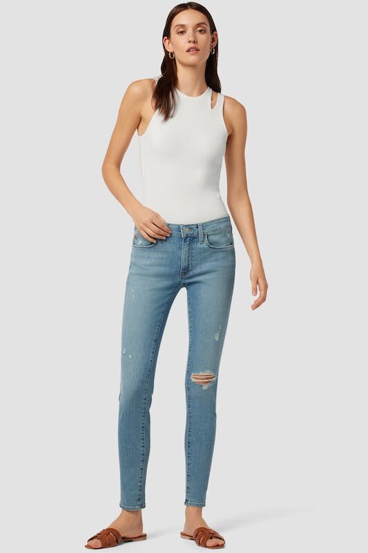 Hudson Krista LowRise Super Skinny Ankle Jean Twilight Zone ShopStyle