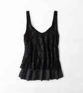 Thumbnail for your product : American Eagle Tiered Lace Tank