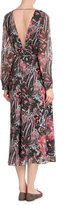 Thumbnail for your product : IRO Aby Printed Silk Chiffon Dress