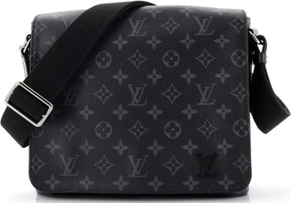 Louis Vuitton District Messenger Bag Monogram Eclipse Canvas PM - ShopStyle