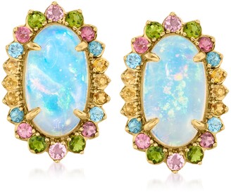 Pink Opal Earrings | Shop the world's largest collection of fashion 