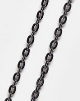 Thumbnail for your product : Topman neck chain in silver with coin detail