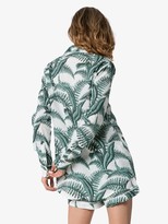 Thumbnail for your product : Desmond & Dempsey Fern-Print Cotton Pyjama Set