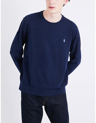 Polo Ralph Lauren Crewneck cotton-jersey sweatshirt