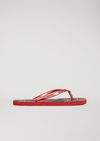 Emporio Armani flip flop sandals with floral print