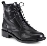 Thumbnail for your product : Saint Laurent Patti Leather Lace-Up Ankle Boots