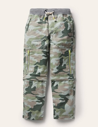Zip-off Techno Trousers