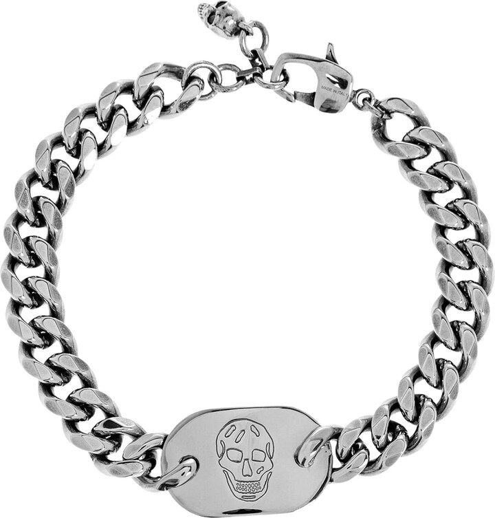 Alexander McQueen 'skull Plate' Bracelet