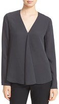 Thumbnail for your product : Theory Women's 'Meniph' V-Neck Silk Georgette Blouse