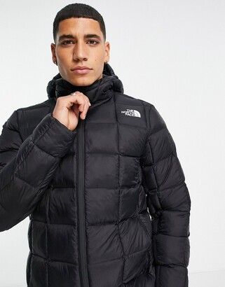 The North Face Thermoball Super insulated hooded jacket in black - ShopStyle