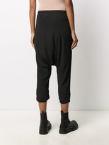 Thumbnail for your product : Rick Owens Cropped Track Pants