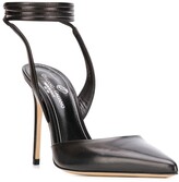 Thumbnail for your product : Giuliano Galiano Naomi ankle-tie pumps