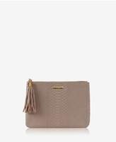 Thumbnail for your product : GiGi New York All In One Bag In Stone Embossed Python
