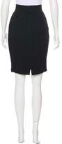 Thumbnail for your product : Thierry Mugler Knee-Length Pencil Skirt Black Knee-Length Pencil Skirt