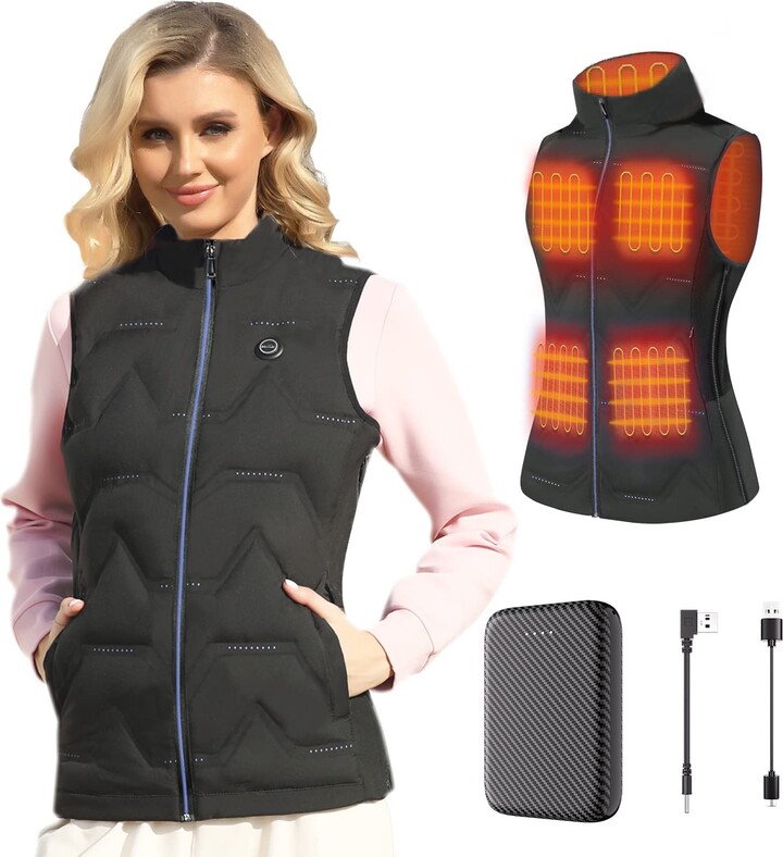 Kintiwe Heated Vest for Women with Battery - ShopStyle Jackets