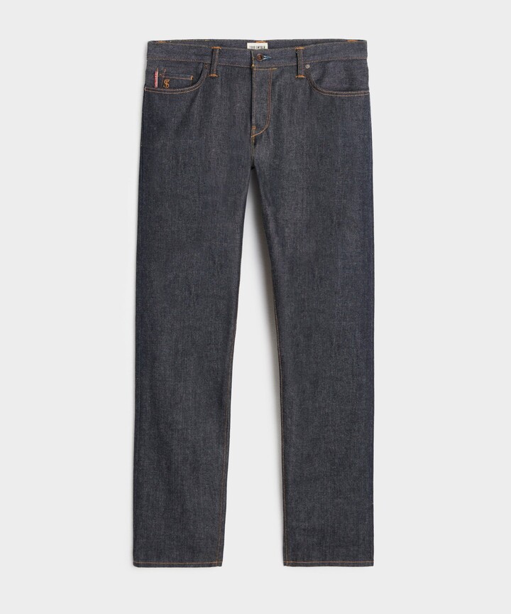 Todd Snyder Made In USA Slim Selvedge Jean in Indigo