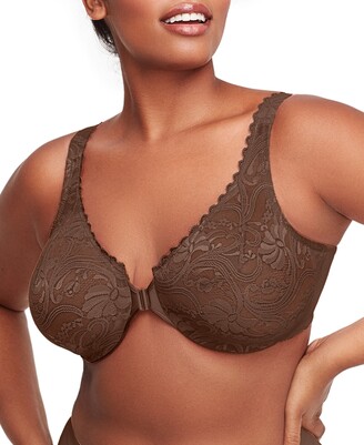 Glamorise Natural Shape Front-Close Support Bra Cappuccino 1210