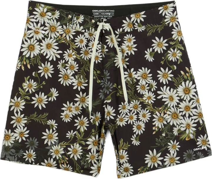 OSKLEN Daisy Night drawstring swim shorts