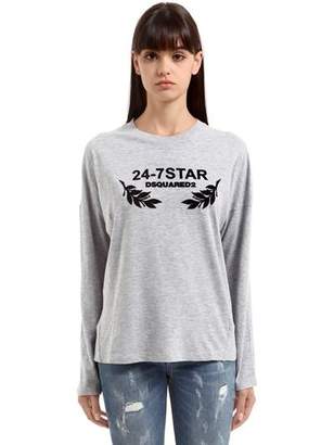 DSQUARED2 Icon Cotton Jersey T-Shirt