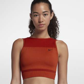 Nike Dri-FIT Women's Seamless Training Tank Size XS (Red)