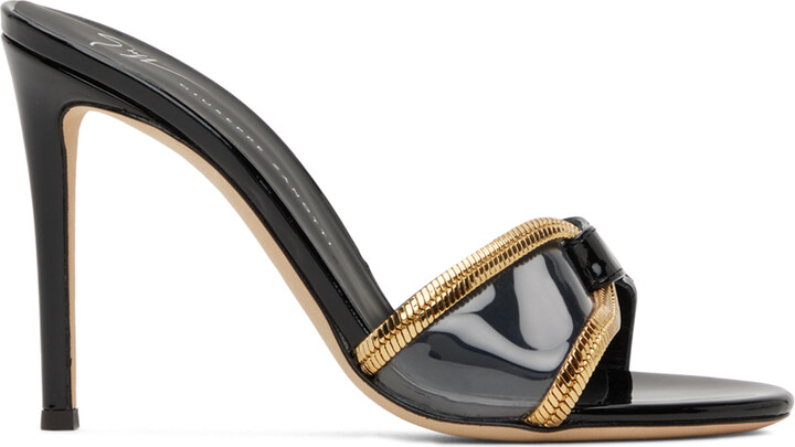 Black And Gold Sandals | ShopStyle