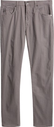 AG Jeans Men's Tellis Grid Slim Fit Pants