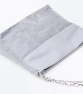 Thumbnail for your product : New Look Dark Grey Chain Shoulder Bag