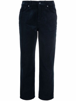 7 For All Mankind The Modern cropped corduroy trousers