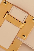 Thumbnail for your product : Sophie Hulme Soft Flap leather shoulder bag
