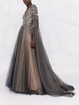 Thumbnail for your product : Jenny Packham Embellished Tulle Floor-Length Gown