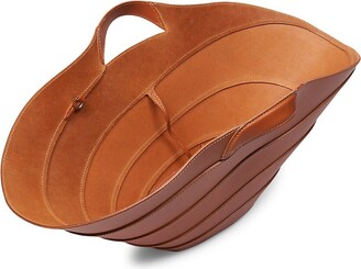Alaia Medium Khaima Leather Tote - ShopStyle