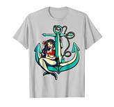 Thumbnail for your product : Pretty Sirem Anchor Girl School Sailor Tatto T-Shirt