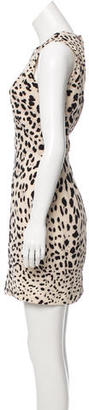 Dolce & Gabbana Silk Leopard Print Dress