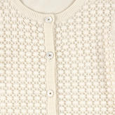 Thumbnail for your product : Chloé Viscose knit cardigan with lace
