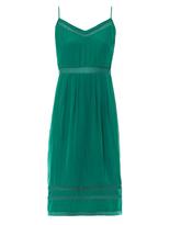 Thumbnail for your product : Elizabeth and James Sierra sheer mesh-insert dress