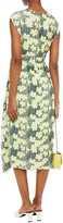 Thumbnail for your product : 3.1 Phillip Lim Pleated Floral-print Crepe Midi Dress