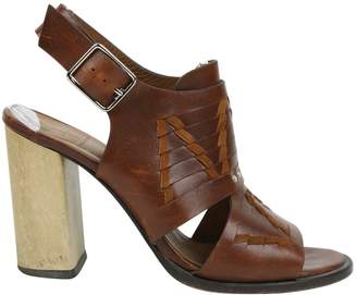 Thakoon Brown Leather Heels