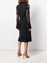 Thumbnail for your product : Tory Burch Lace-Pattern Fitted Dress