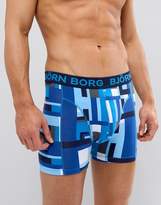 Thumbnail for your product : Bjorn Borg Bjorn Bjorg 2 Pack Trunks Block Print