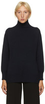 Thumbnail for your product : S Max Mara Navy Cashmere Gnomi Turtleneck