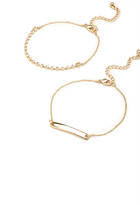 Thumbnail for your product : Forever 21 Rhinestone Bracelet Set
