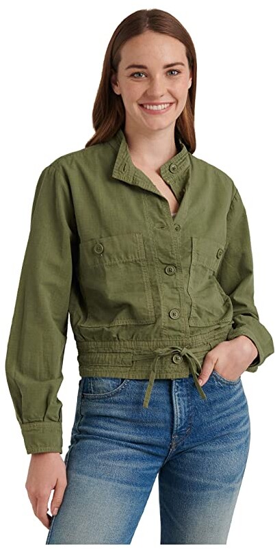 lucky brand green jacket