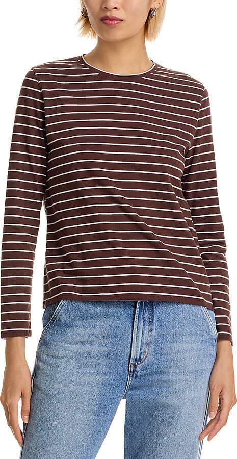Kule Modern Long Sleeve Crewneck Tee