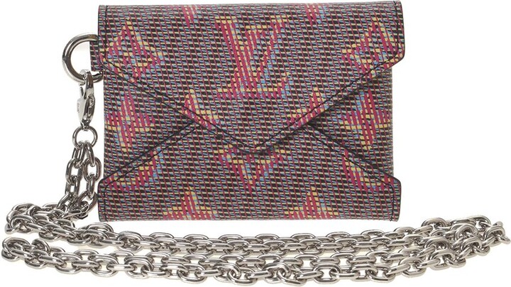 Louis Vuitton, Jewelry, Auth Louis Vuitton Damier Lv Pop Kirigami Necklace  Multicolor